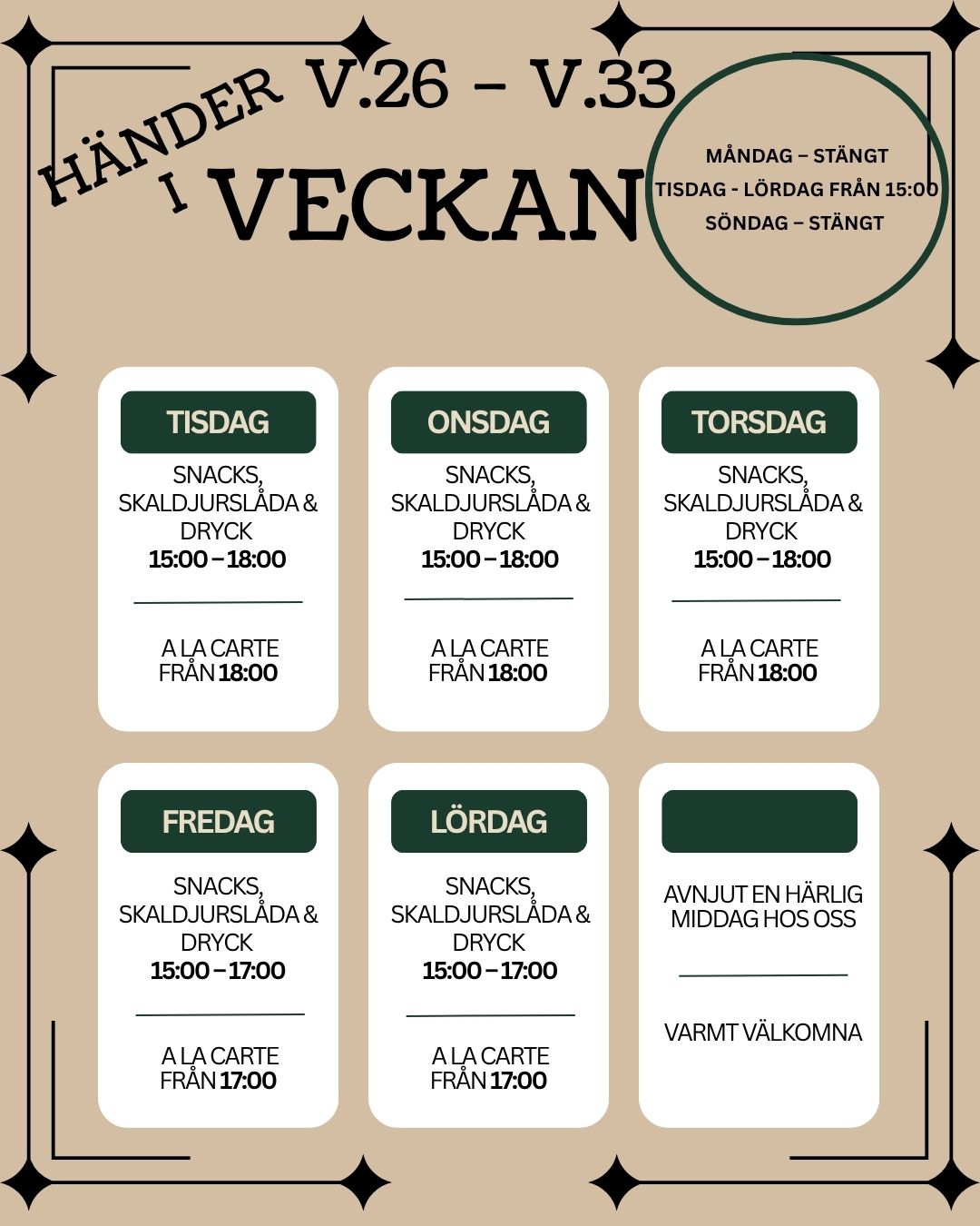 sommar-veckor sommar-veckor